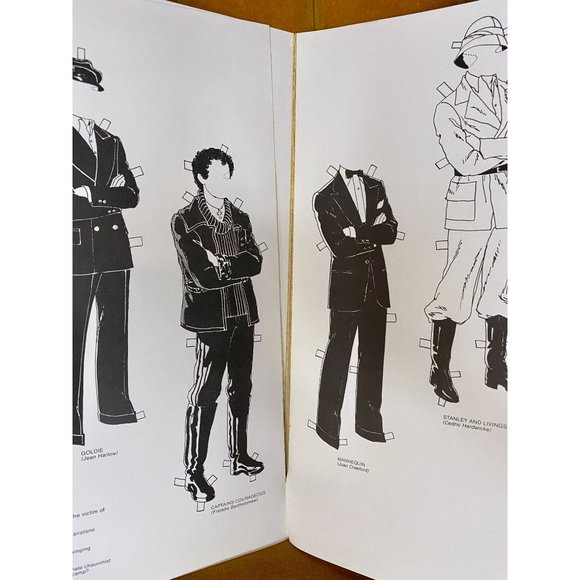 THIRTY from the 30s - NEW SIGNED Tom Tierney Book 1974 Paper Dolls for Grownups - Picture 9 of 13